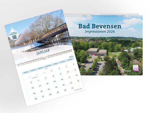 Bad Bevensen Wandkalender 2026 (A4)