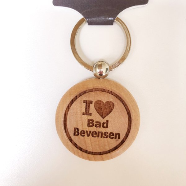 Schlüsselanhänger "I love Bad Bevensen"