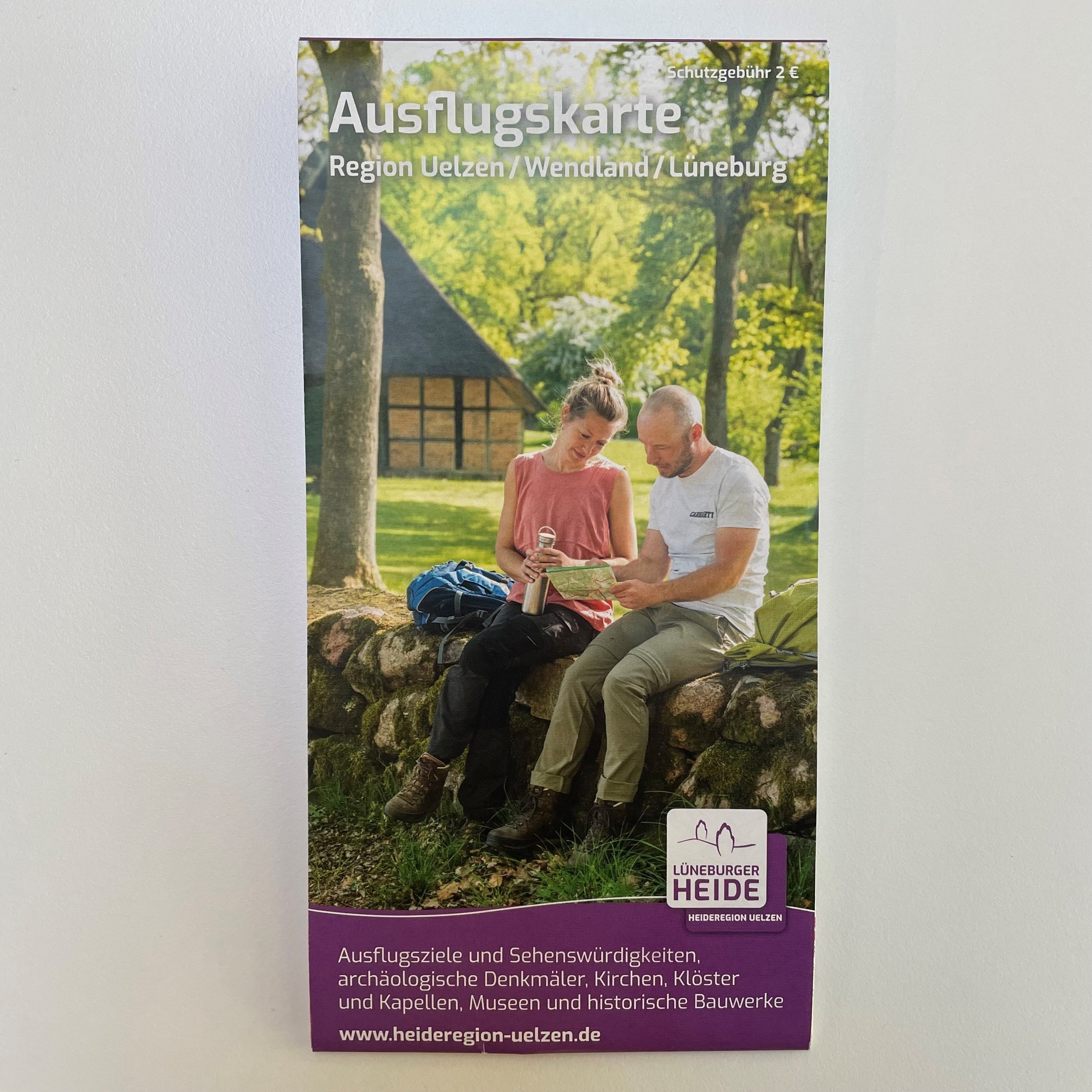 Ausflugskarte - Region Lüneburg/Uelzen/Wendland