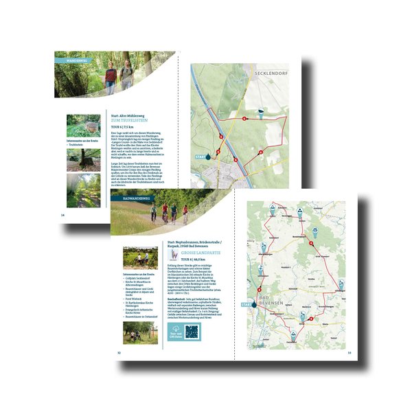 Rad- und Wanderkarte Bad Bevensen