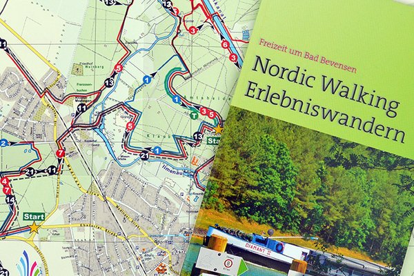 Nordic Walking Karte aus dem Shop der Tourist-Information Bad Bevensen